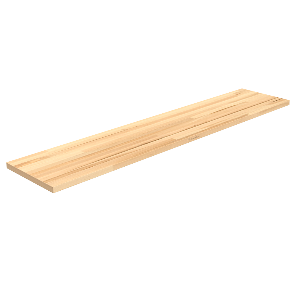 84-inch Hardwood Garage Workbench Top