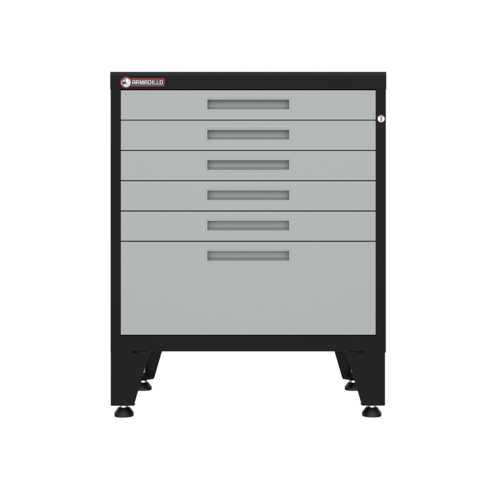 6-Drawer Garage Tool Cabinet in Gray