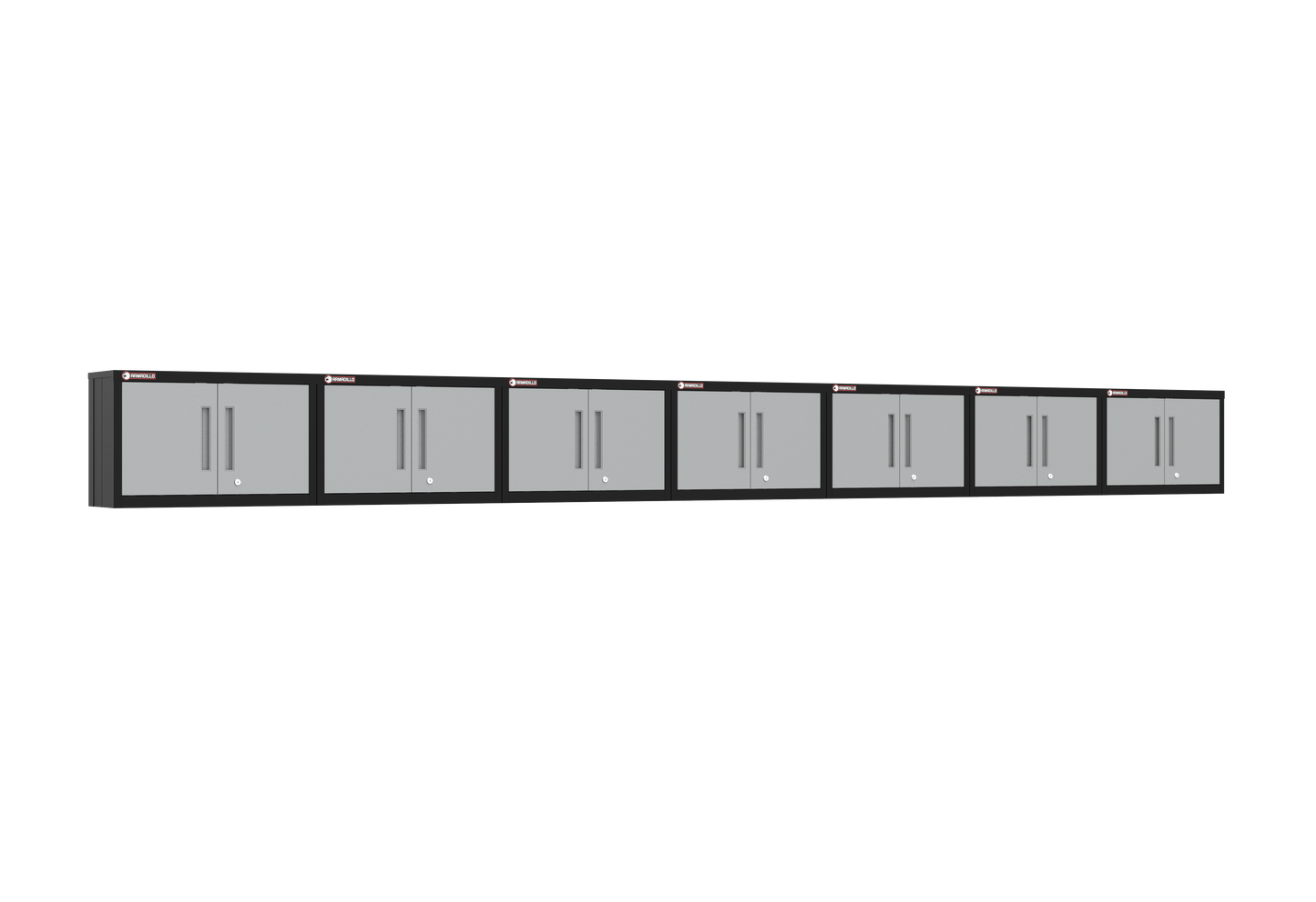 7-Piece Garage Cabinet Storage and Organization Set in Grey