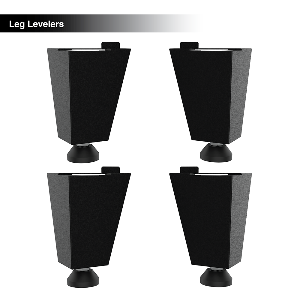 2-Door Garage Storage Cabinet in Black