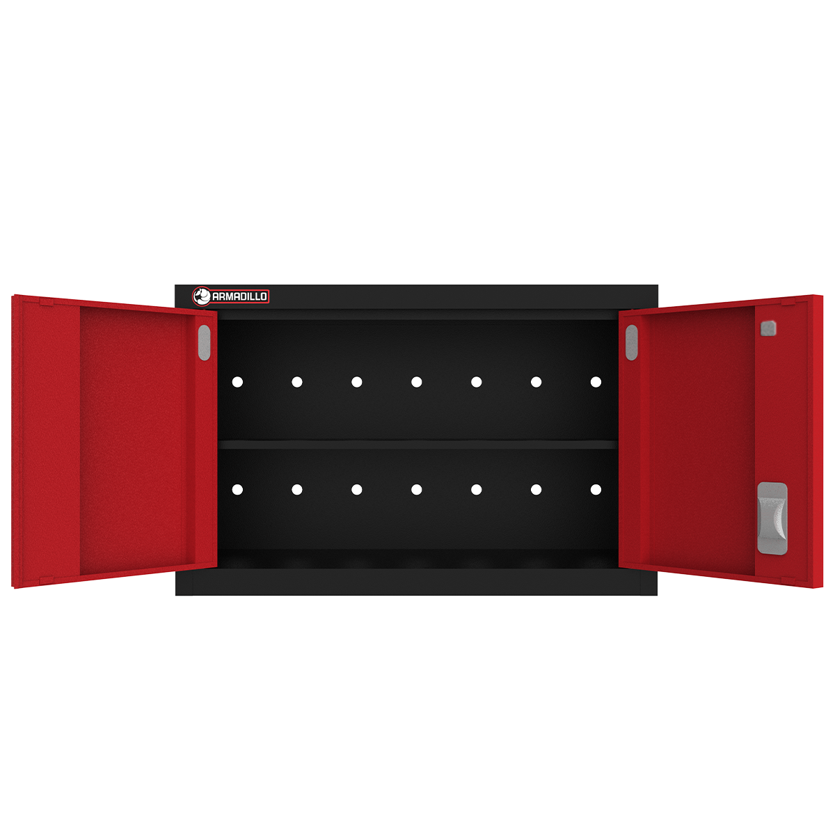 Garage Wall Cabinet in Red