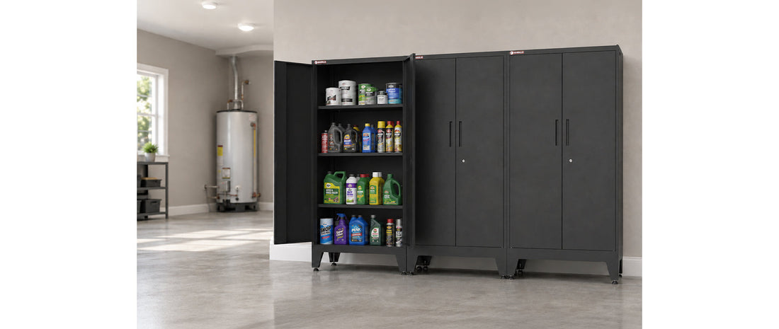 How to Store Paint, Chemicals, and Flammables in Your Garage Safely
