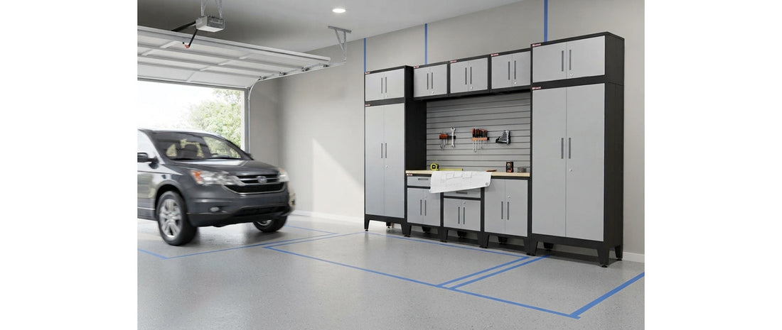 How to Plan a Modular Garage Cabinet Layout Before You Buy