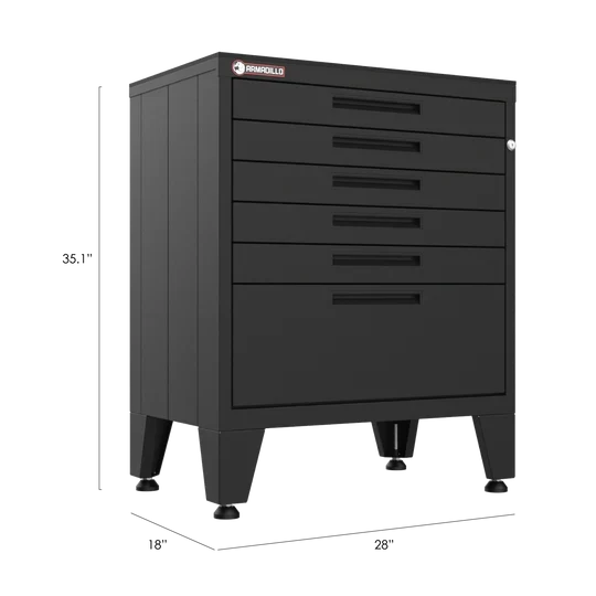 Black Individual Garage Cabinets