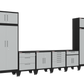8-Piece Garage Cabinet Storage and Organization Set in Gray