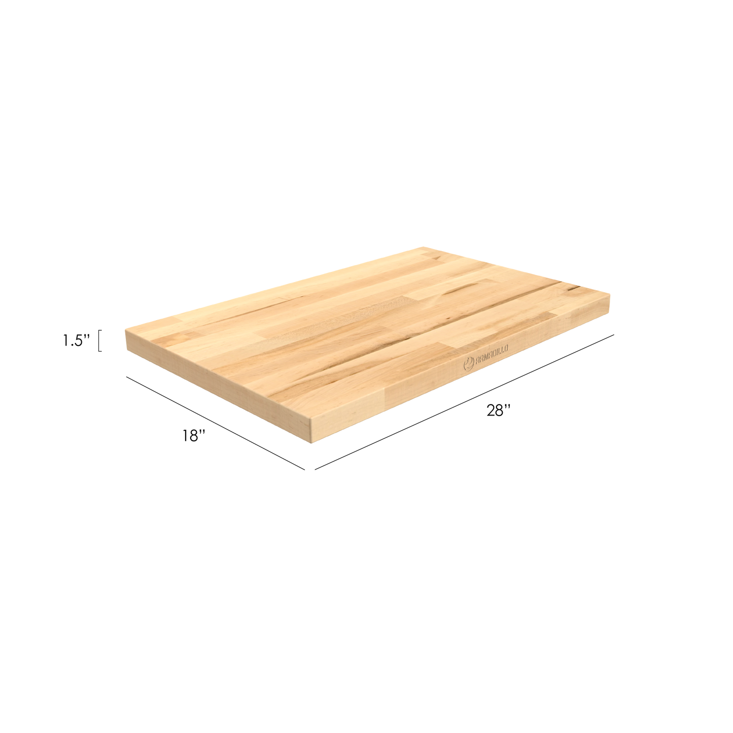 28-Inch Hardwood Workbench Top