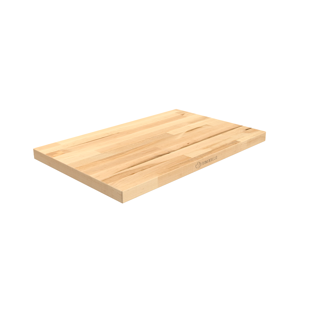 28-Inch Hardwood Garage Workbench Top – Armadillo Tough