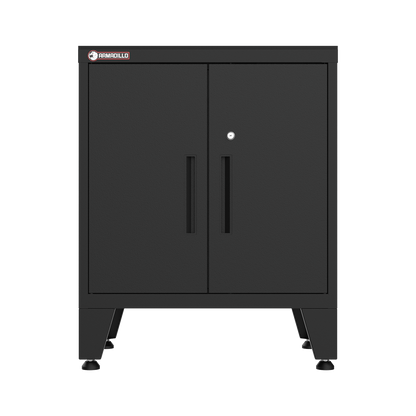 2-Door Garage Storage Cabinet in Black
