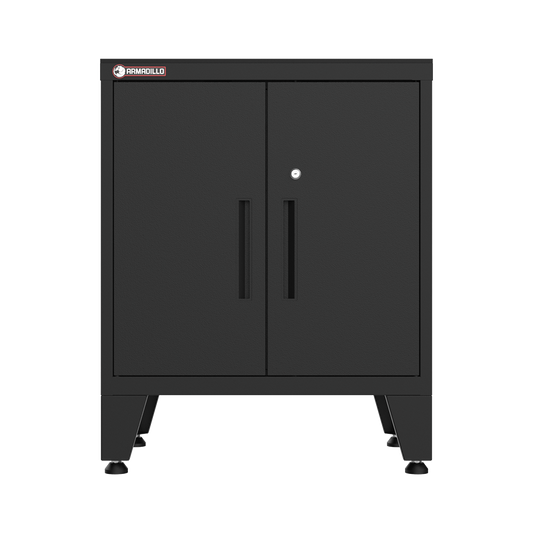 2-Door Garage Storage Cabinet in Black