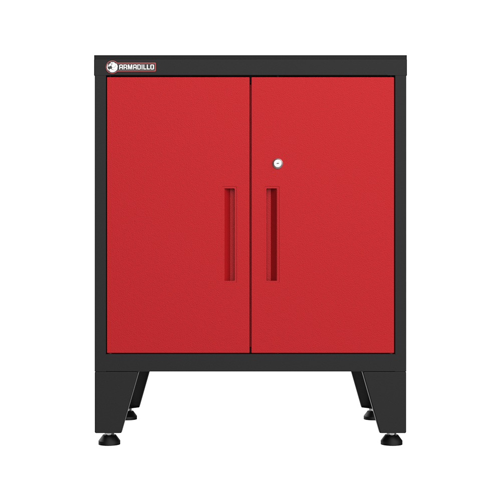 2-Door Garage Storage Cabinet in Red