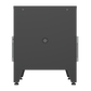 3-Drawer 2-Door Garage Storage Cabinet in Gray