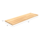 56-inch Hardwood Workbench Top