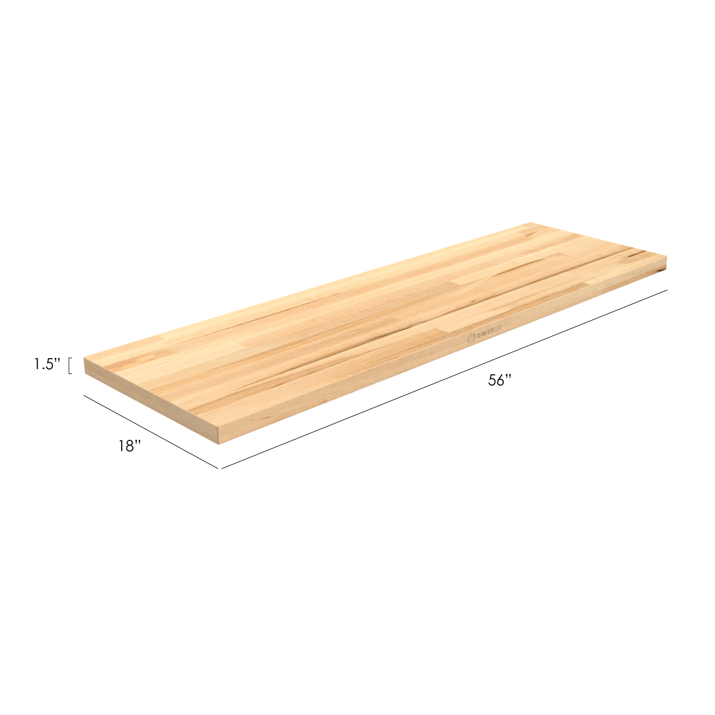 56-inch Hardwood Workbench Top – Armadillo Tough
