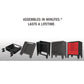6-Drawer Garage Tool Cabinet in Red