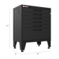 6-Drawer Garage Tool Cabinet in Black