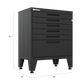 6-Drawer Garage Tool Cabinet in Black