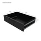 Multifunction Garage Cabinet in Black