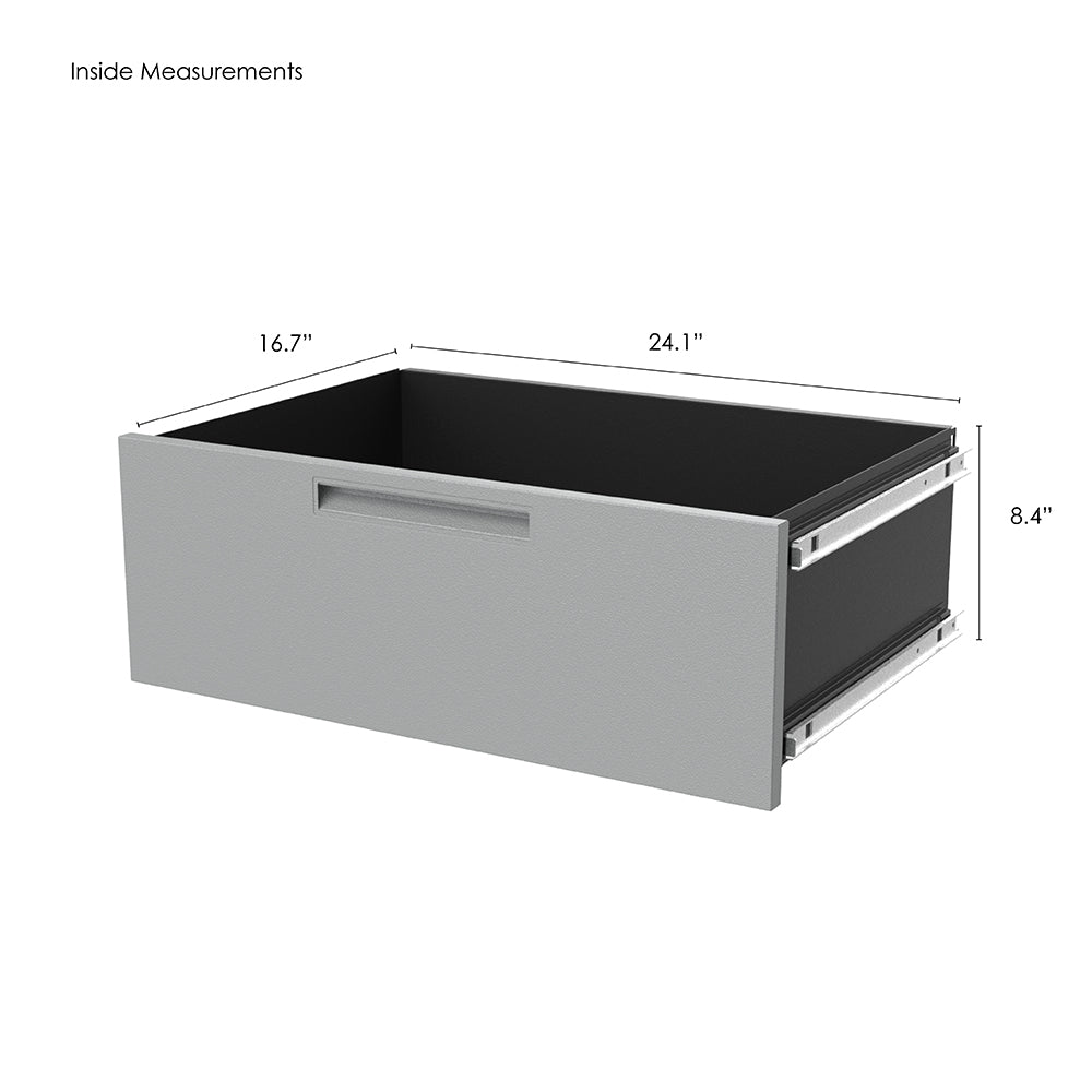 3-Drawer Garage Storage Cabinet in Gray