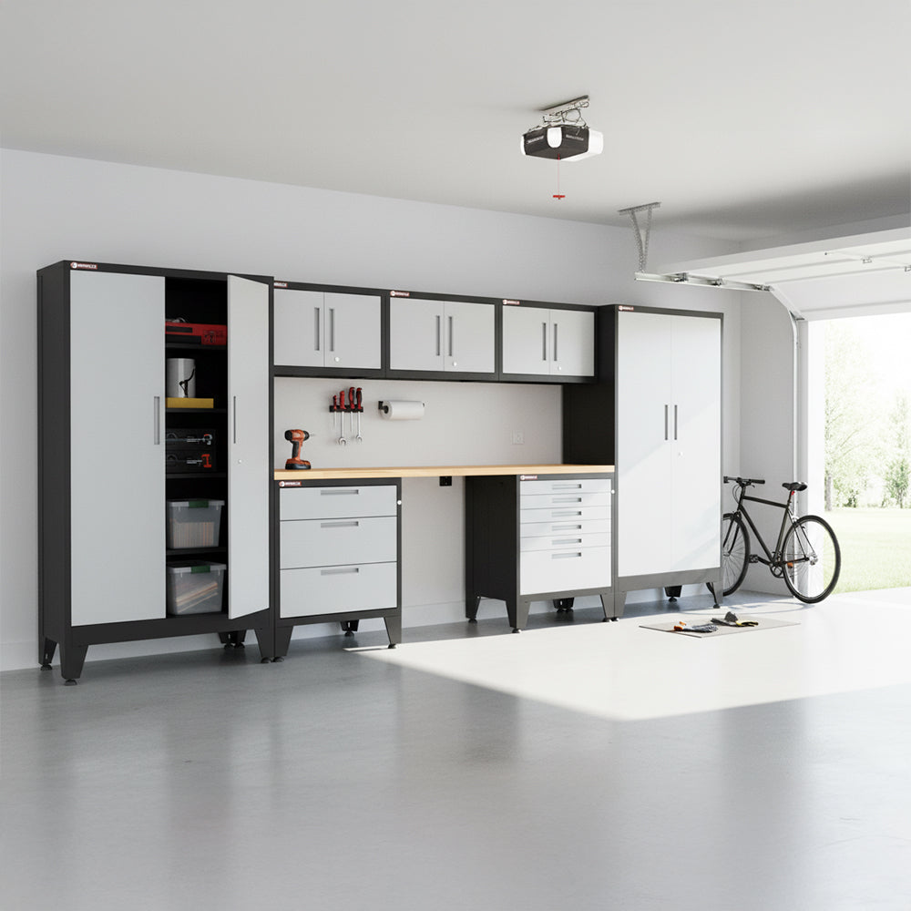 3-Drawer Garage Storage Cabinet in Gray