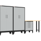 4-Piece Garage Cabinet Storage and Organization Set with Levelers in Grey