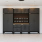 Garage Gear Locker Extender in Black