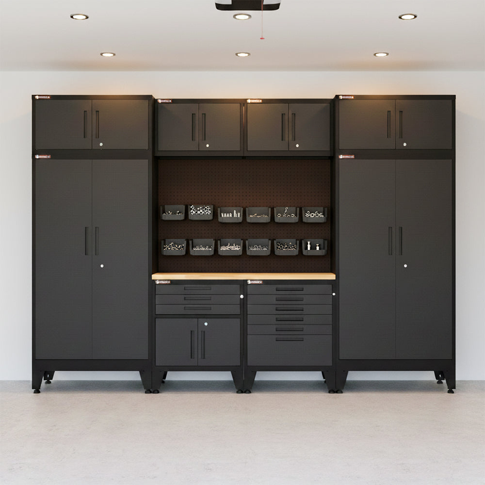 Garage Gear Locker Extender in Black