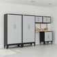 2-Door Garage Storage Cabinet in Gray