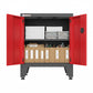 2-Door Garage Storage Cabinet in Red