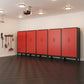 Garage Gear Locker in Red