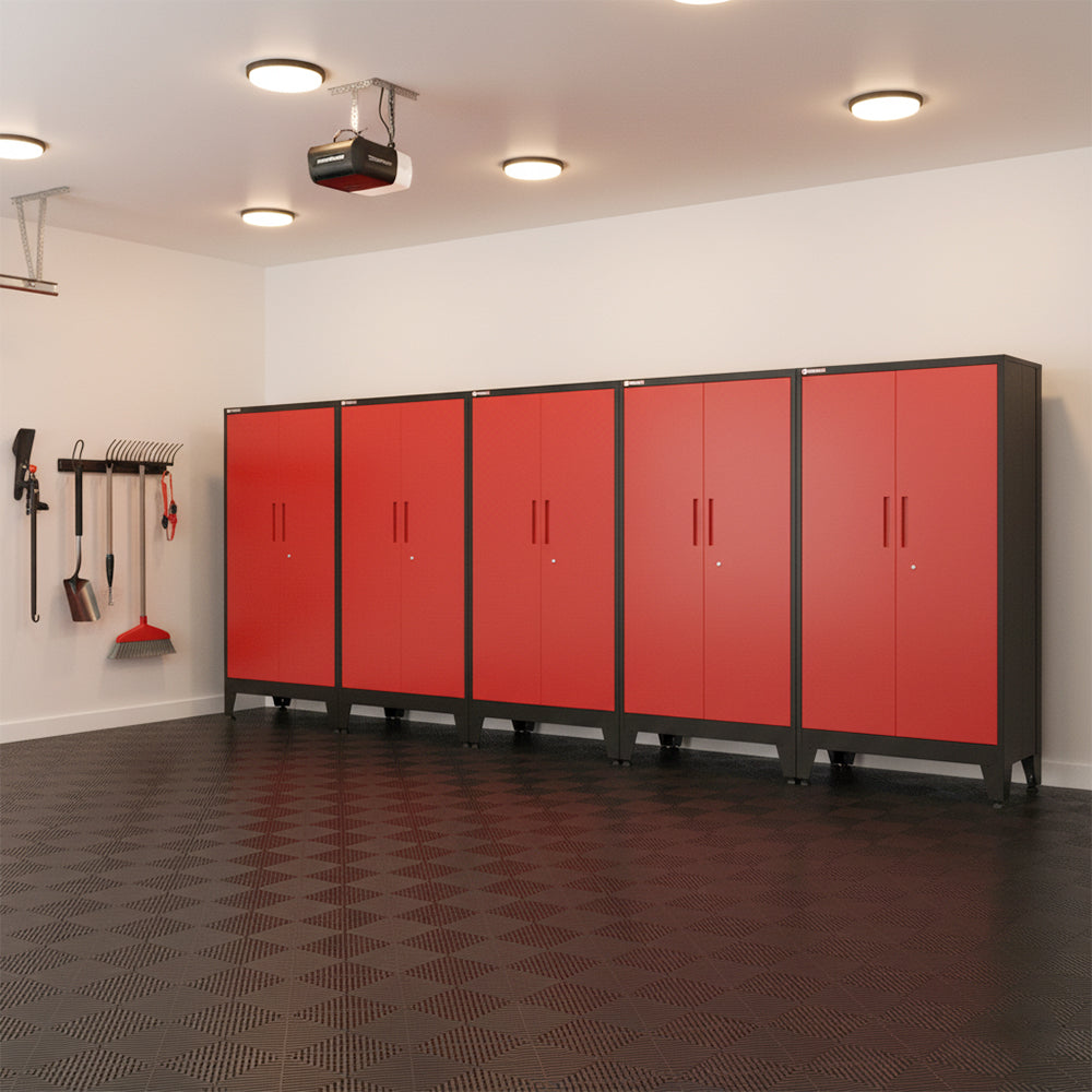 Garage Gear Locker in Red