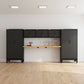 Garage Wall Cabinet in Black