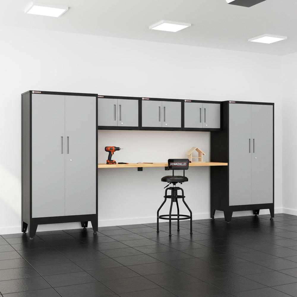 Garage Wall Cabinet in Gray