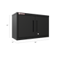 Garage Wall Cabinet in Black