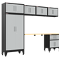 7-Piece Garage Cabinet Storage and Organization Set in Grey