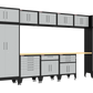 13-Piece Garage Cabinet Storage and Organization Set in Grey