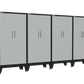 4-Piece Garage Cabinet Storage and Organization Set with Levelers in Grey