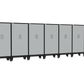 7-Piece Garage Cabinet Storage and Organization Set with Levelers in Grey