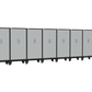 8-Piece Garage Cabinet Storage and Organization Set with Levelers in Grey