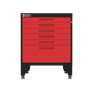 6-Drawer Garage Tool Cabinet in Red