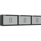 3-Piece Garage Cabinet Storage and Organization Set in Grey