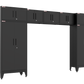 7-Piece Garage Cabinet Storage and Organization Set in Black