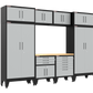 9-Piece Garage Cabinet Storage and Organization Set in Grey