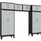 6-Piece Garage Cabinet Storage and Organization Set in Grey