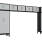 8-Piece Garage Cabinet Storage and Organization Set in Grey
