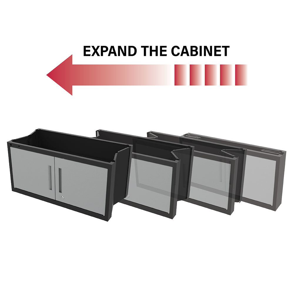 Garage Gear Locker Extender in Gray