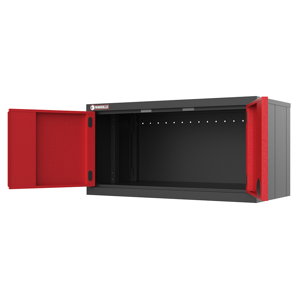 Garage Gear Locker Extender in Red
