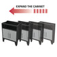 Multifunction Garage Cabinet in Gray