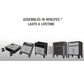 Multifunction Garage Cabinet in Gray