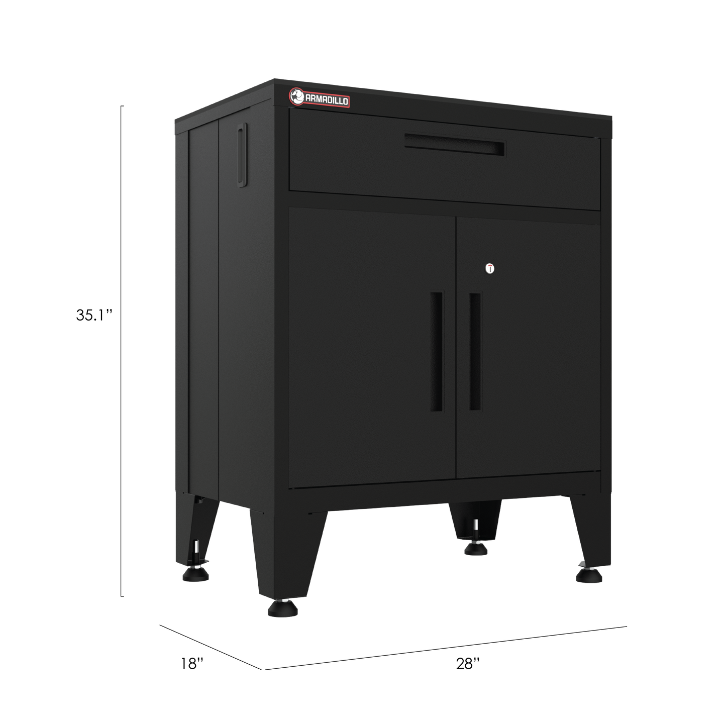 Multifunction Garage Cabinet in Black