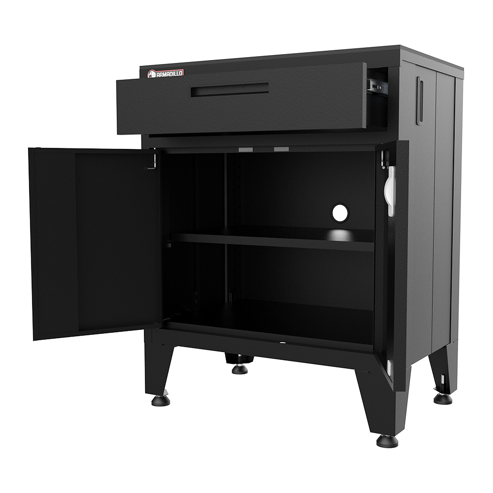 Multifunction Garage Cabinet in Black